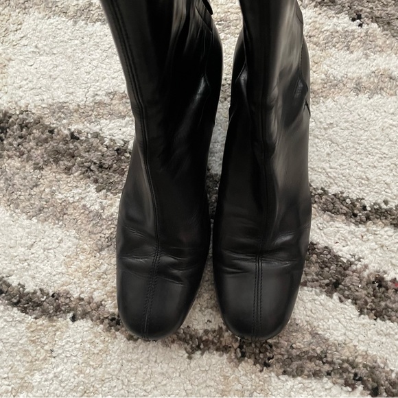 Sigerson Morrison Black Leather Boots - Picture 7 of 11